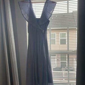 Off the shoulder light blue dress lulus